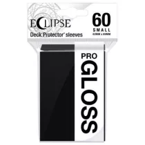 UP - Small Sleeves - Gloss Eclipse - Jet Black (60 Sleeves)-15625