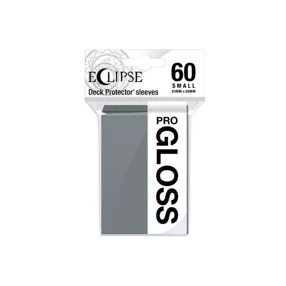 UP - Small Sleeves - Gloss Eclipse - Smoke Grey (60 Sleeves)-15635