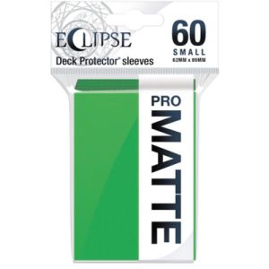 UP - Eclipse Matte Small Sleeves: Lime Green (60 Sleeves)-15642