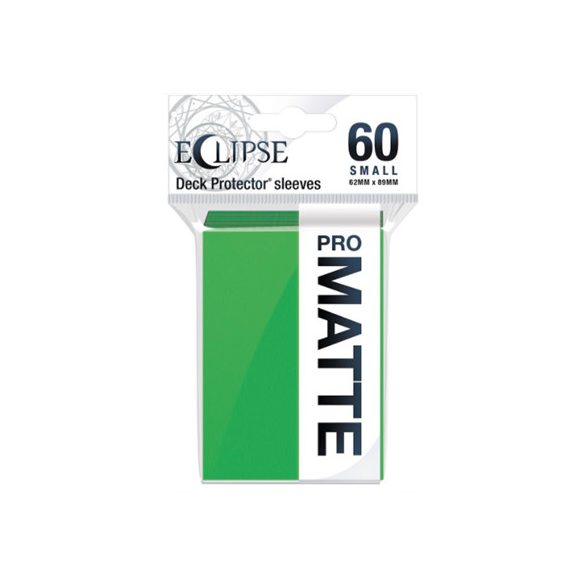 UP - Eclipse Matte Small Sleeves: Lime Green (60 Sleeves)-15642