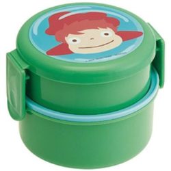 Two Layer Round Shape Lunch Box Ponyo - Ponyo by the Cliff-SKATER-45160