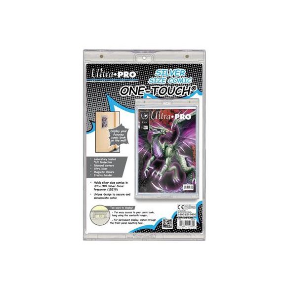 UP - Silver Size Comic UV ONE-TOUCH Magnetic Holder-15289