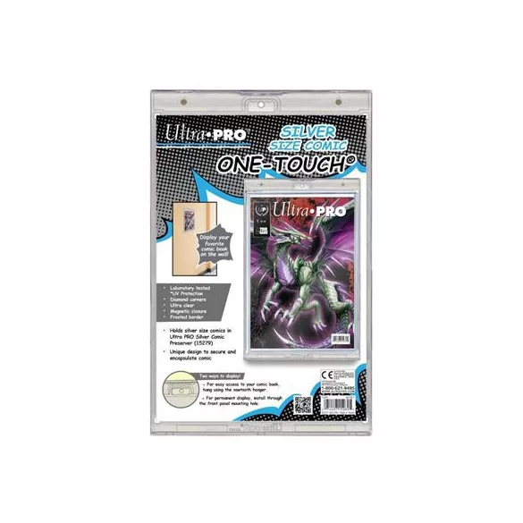UP - Silver Size Comic UV ONE-TOUCH Magnetic Holder-15289