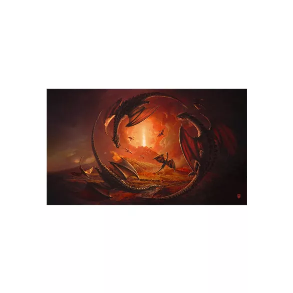 Kraken Wargames - TCG Mat 61x35cm - Dragon Swarm-AF-TCG-22