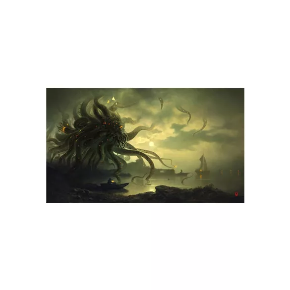 Kraken Wargames - TCG Mat 61x35cm - Dark Shoggoth-AF-TCG-53
