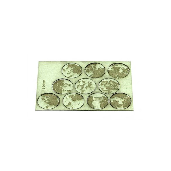 Kraken Wargames - Base Topper T3 24 mm (10)-KWG0373