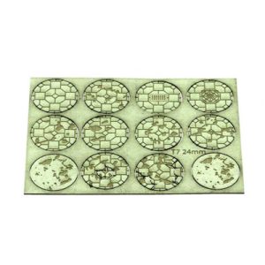 Kraken Wargames - Base Topper T7 24 mm (10)-KWG0385