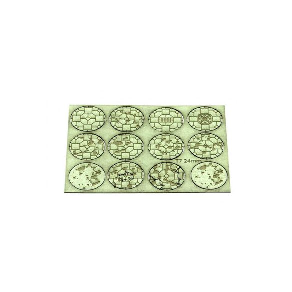 Kraken Wargames - Base Topper T7 24 mm (10)-KWG0385