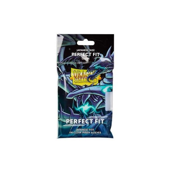 Dragon Shield Japanese Size Perfect Fit Inner Sleeves - Clear Qyonshi (100 Sleeves)-AT-13051