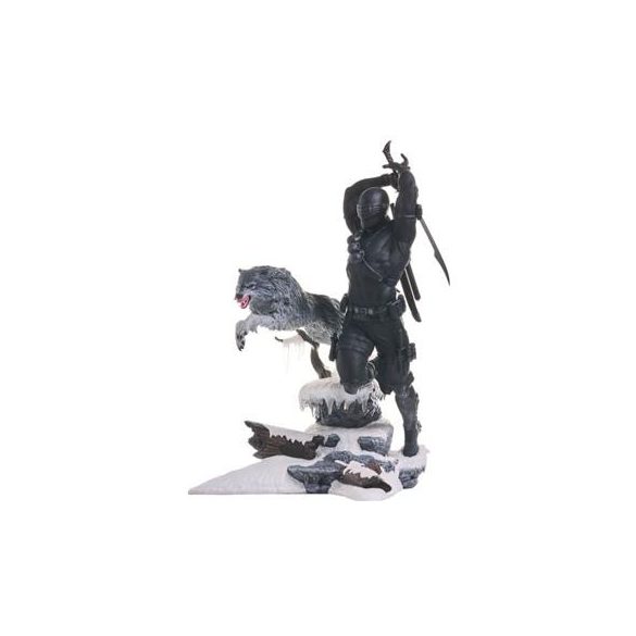 Gi Joe Gallery Snake Eyes Pvc Statue-JUL212508