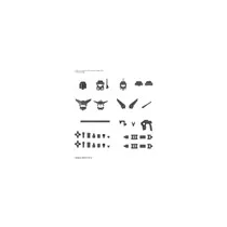 GunPla - 30MM - OPTION PARTS SET 6 (CUSTOMIZE HEADS A) 1/144-MK62063