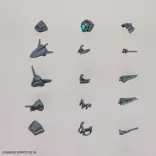 GunPla - 30MM - OPTION PARTS SET 6 (CUSTOMIZE HEADS A) 1/144-MK62063