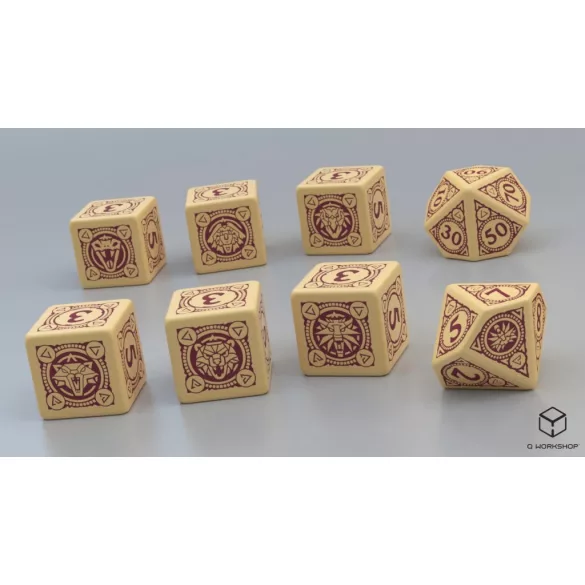 The Witcher TTRPG: Essentials Dice Set szerepjátékos kockakészlet