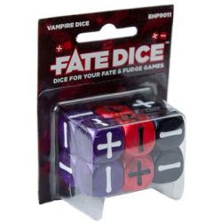 Fate Core Dice: Vampire Dice-EHP9011