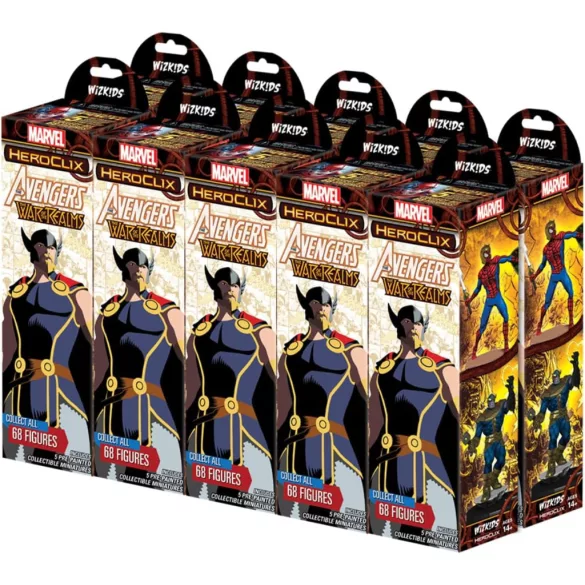 Marvel HeroClix: Avengers War of the Realms Booster Brick miniatűra-csomag