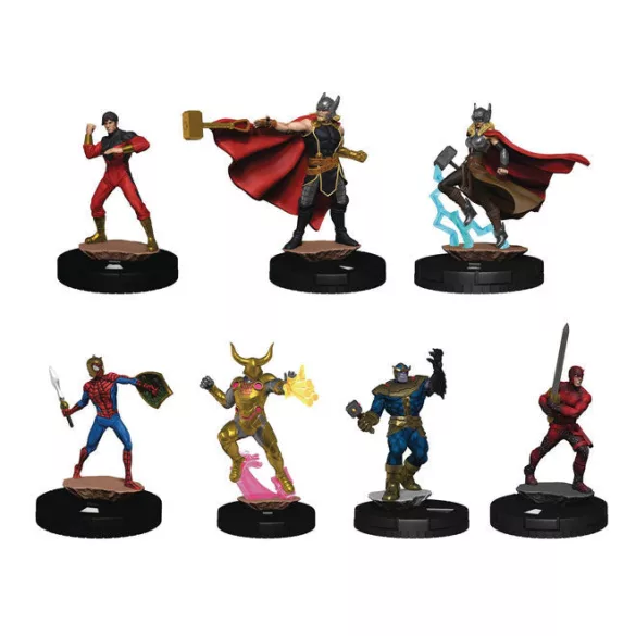Marvel HeroClix: Avengers War of the Realms Booster Brick miniatűra-csomag