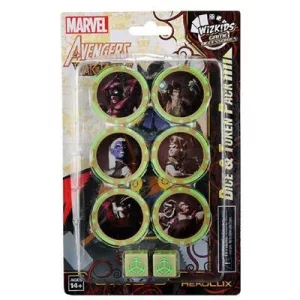Marvel HeroClix: Avengers War of the Realms Dice and Token Pack-84808