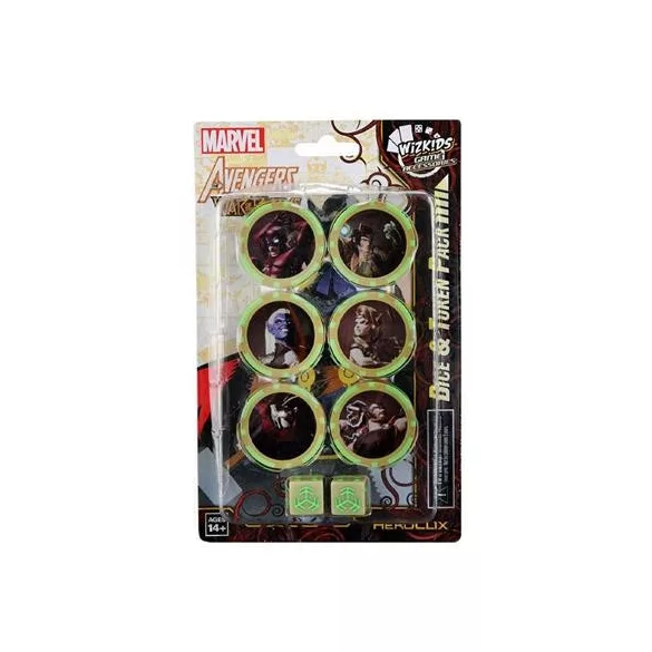 Marvel HeroClix: Avengers War of the Realms Dice and Token Pack-84808