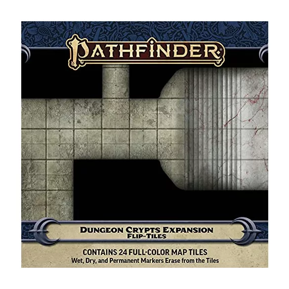 Pathfinder Flip-Tiles: Dungeon Crypts Expansion térképlap-kiegészítő