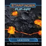 Starfinder Flip-Mat: Lava World kétoldalas szerepjáték térkép