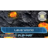 Starfinder Flip-Mat: Lava World kétoldalas szerepjáték térkép