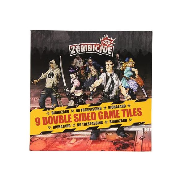Zombicide: 9 Double Sided Game Tiles - EN-GUG005