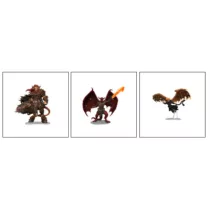 D&D Icons of the Realms: Archdevils - Bael, Bel, and Zariel-96106