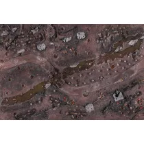 Kraken Wargames - Game Mat - Death Valley 44"x60"-KWG-SF-12