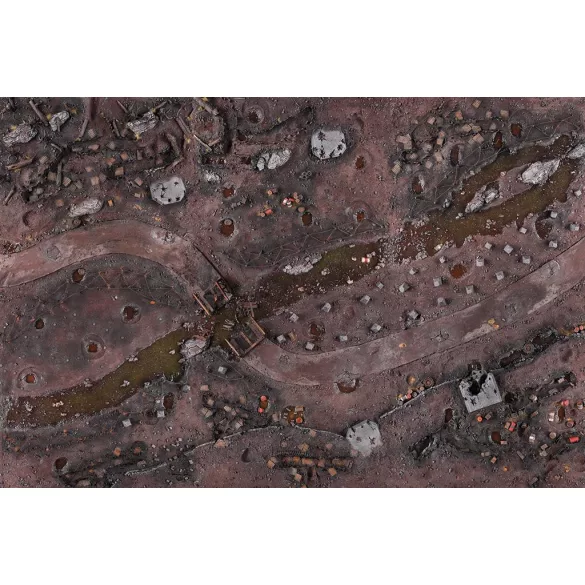Kraken Wargames - Game Mat - Death Valley 44"x60"-KWG-SF-12