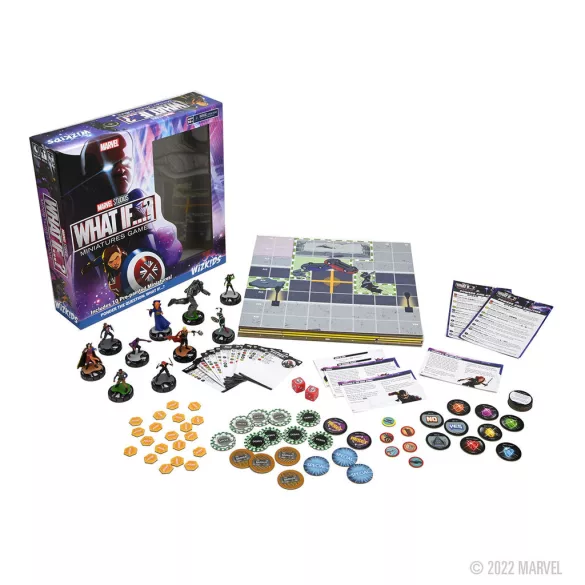 Marvel HeroClix: Marvel Studios Disney Plus What If...? Miniatures Game – 2 játékosnak