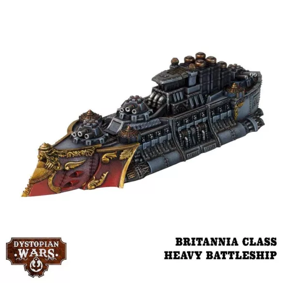 Dystopian Wars: Britannia Battlefleet Set - EN-DWA210001