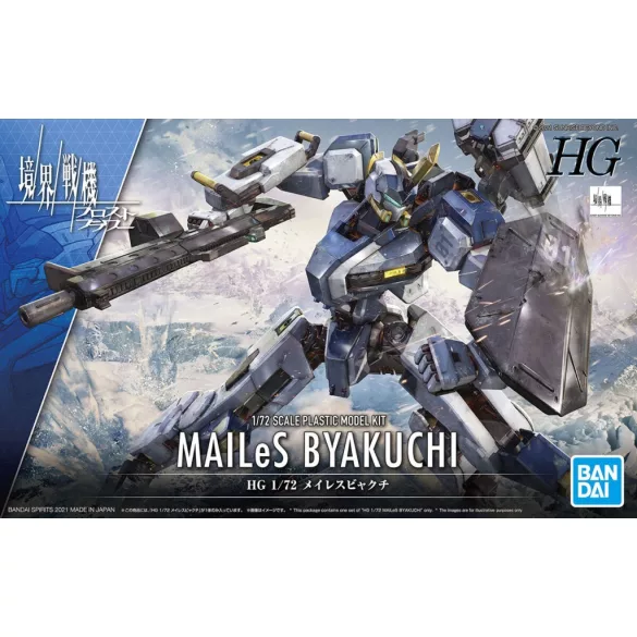 Gundam: Mailes Byakuchi HG 1/72 modellkészlet
