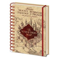 Harry Potter (The Marauders Map) A5 Notebook-SR72325