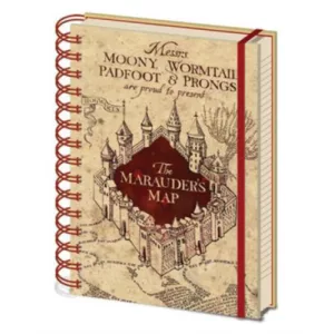 Harry Potter - A5 Notebook - The Marauders Map-SR72325