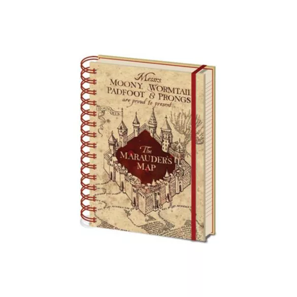 Harry Potter - A5 Notebook - The Marauders Map-SR72325