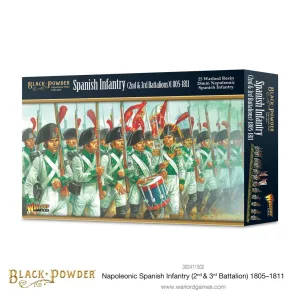 Black Powder - Napoleonic Spanish Infantry (2nd & 3rd Battalions) 1805-1811 - EN-302411502