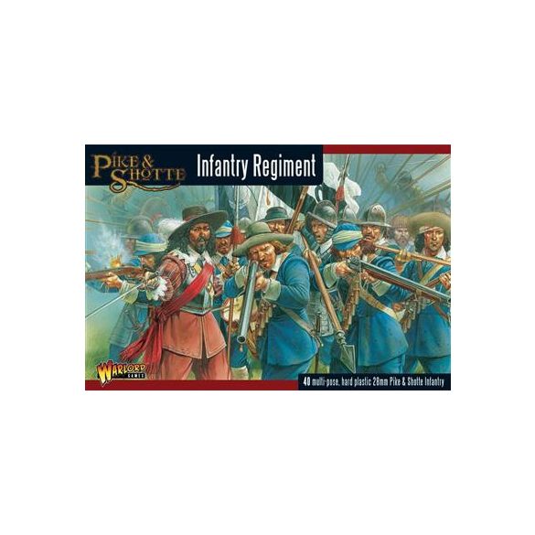 Pike & Shotte - Infantry Regiment Plastic Boxed Set - EN-WGP-22