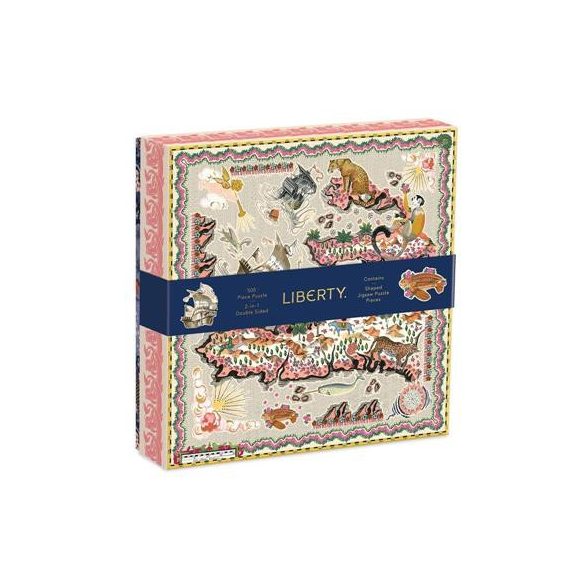 Liberty Maxine 500 Piece Double Sided Puzzle With Shaped Pieces-65469