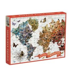 Wendy Gold Butterfly Migration 1000 Piece Puzzle-40084