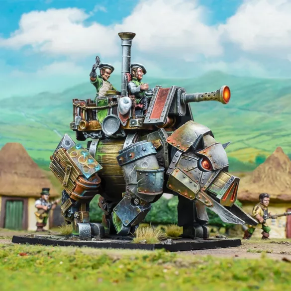 Kings of War - Halfling: Iron Beast - EN miniatűra