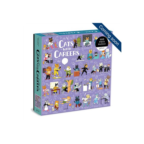 Cats with Careers 500 Piece Puzzle-70081