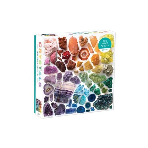 Rainbow Crystals 500 Piece Puzzle-62710