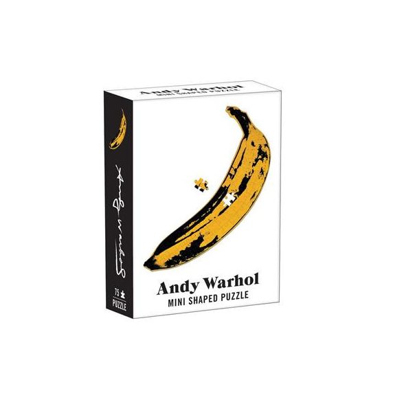 Andy Warhol Mini Shaped Puzzle Banana-59987