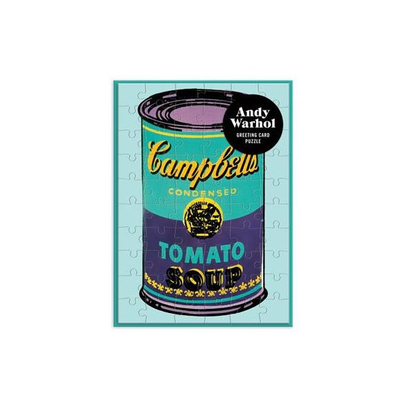 Andy Warhol Soup Can Greeting Card Puzzle-67203