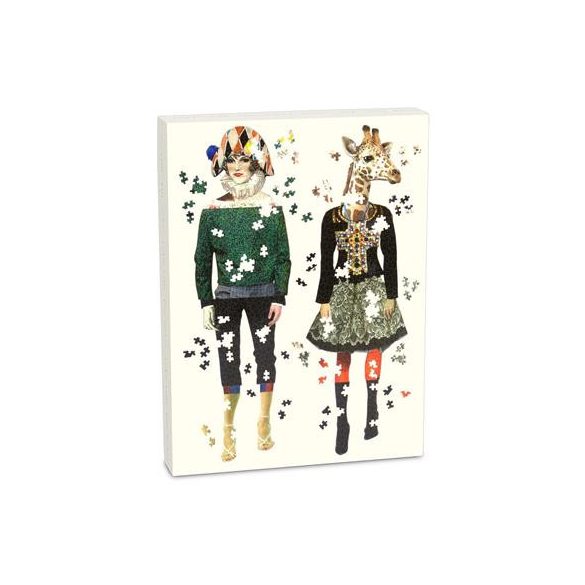 Christian Lacroix Heritage Collection Love Who You Want 750 Piece Shaped Puzzle Set-67678