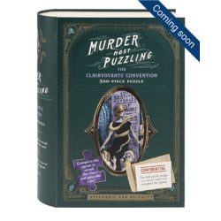 Murder Most Puzzling The Clairvoyants' Convention 500-Piece Puzzle-09555