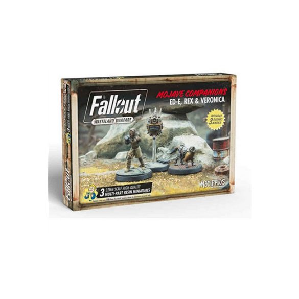 Fallout: Wasteland Warfare - Ed-E, Rex and Veronica - EN-MUH052156