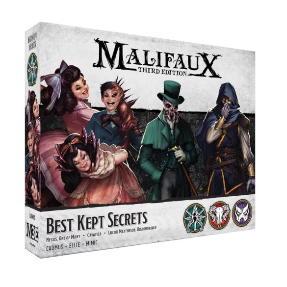 Malifaux 3rd Edition - Best Kept Secrets miniatűra készlet - angol kiadás