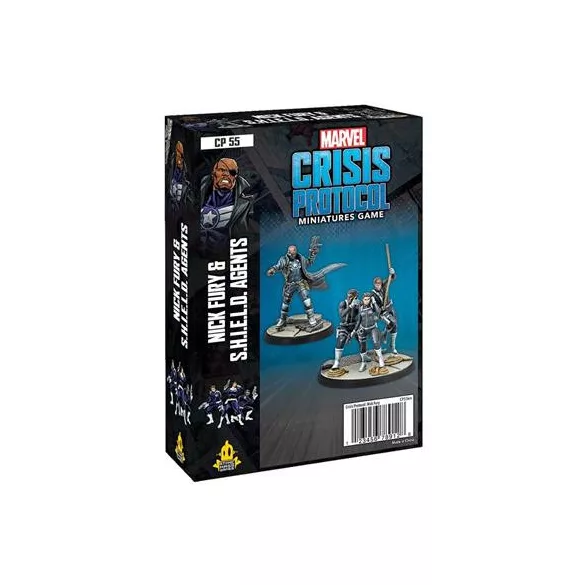 Marvel Crisis Protocol - Nick Fury, Jr. & SHIELD Agents - EN-CP55en
