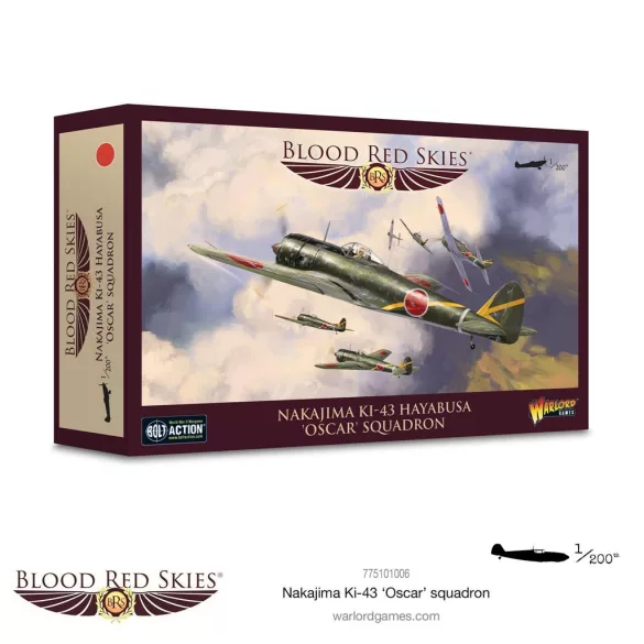 Blood Red Skies - Nakajima Ki-43 II 'Oscar' squadron - EN-775101006